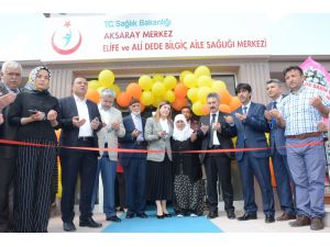 Aksaray’da 124’üncü aile sağlığı merkezi açıldı