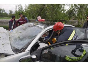 Seydişehir’de trafik kazası: 2 yaralı