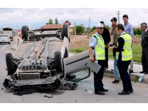 Aksaray’da trafik kazaları: 3 yaralı