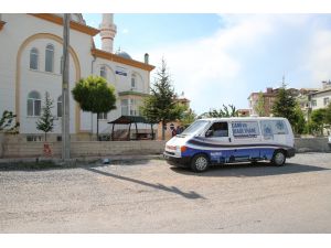 Beyşehir’de ramazan öncesi camilerde mobil temizlik dönemi