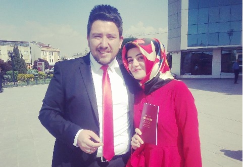 Ayşegül ile Emre'nin nikah mutluluğu