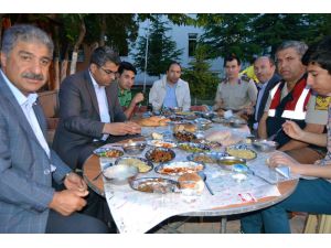 Kulu’da şehit aileleri ve gaziler onura iftar yemeği verildi