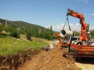 Seydişehir’de yağmur suları kontrol altında