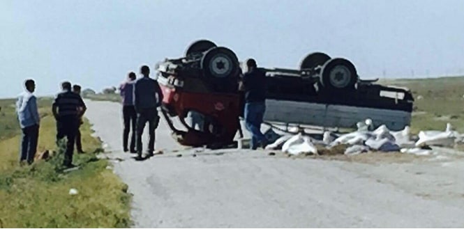 Eskil'deki trafik kazasında 1 kişi öldü 1 ağır yaralı