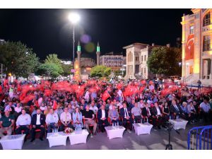 Aksaray’da 15 Temmuz şehit yakınları ve gazilerle buluşma programı