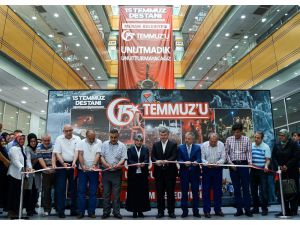 Meram’da 15 Temmuz destanı fotoğraf sergisi açıldı