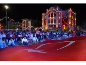 Aksaray’da 15 Temmuz anma etkinliği sürüyor