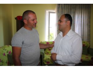 Başkan Özaltun’dan 15 Temmuz gazisine ziyaret