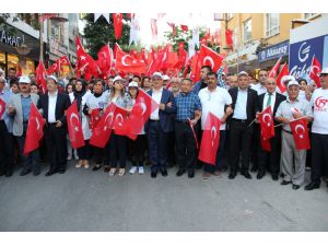 Aksaray’da 15 Temmuz destanı