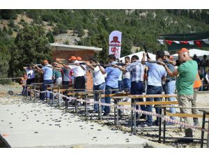 Beyşehir Huğlu’da “tek kurşun” atış müsabakaları