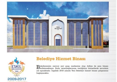 Eskil Belediyesi yeni hizmet binası yaptıracak