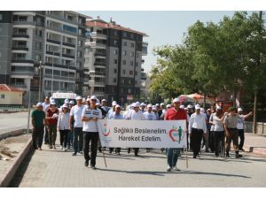 Kulu’da sağlık yürüyüşü düzenlendi