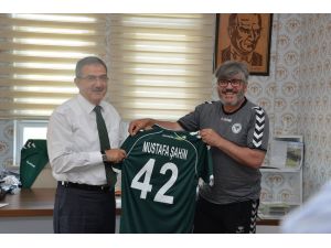 Rektör Şahin’den, Atiker Konyaspor’a tebrik ziyareti