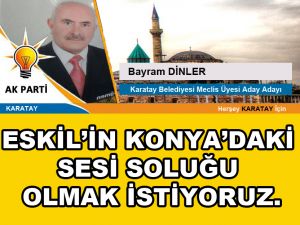 Bayram Dinler  gündeme dair açıklama