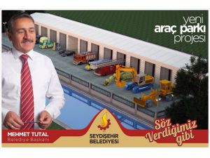 Seydişehir Belediyesinden makine parkına modern bina