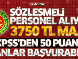 KPSS'den 50 puanla sözleşmeli memur olma imkanı!