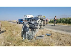 Aksaray’da trafik kazası: 1 ölü, 1 yaralı