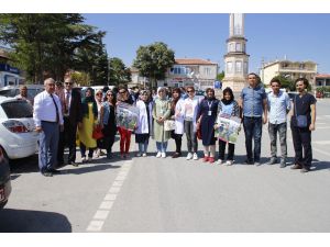 Yunak’ta obeziteye karşı sağlıklı yaşam yürüyüşü düzenlendi