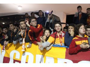 Galatasaray kafilesi Konya’ya geldi