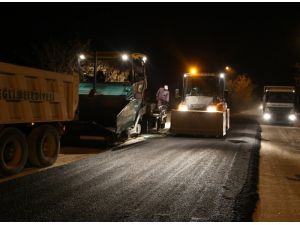 Ereğli’de Asfalt Çalışmaları Sürüyor