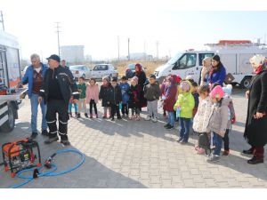 Aksaray’da Anasınıfı Öğrencilere Afet Eğitimi