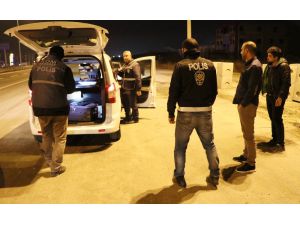 Aksaray’da Polis 24 Saat Uygulamada