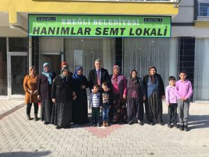 Ereğli Belediyesinden kadınlar için semt lokali