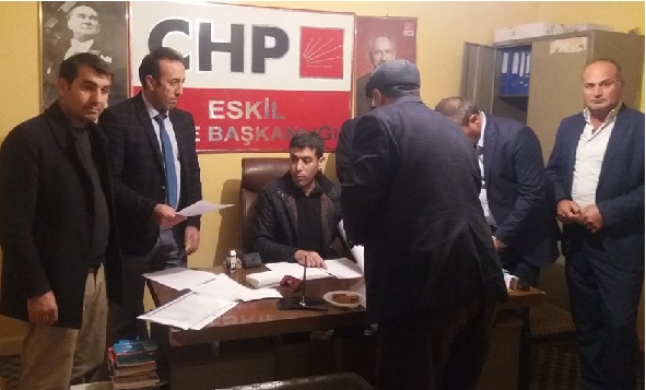 CHP Eskil'de Çapan Öztürk dönemi