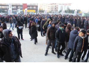 Konya’da teknomarket açılışında izdiham