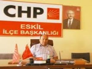 CHP Eskil İlçe Başkanı Özkan Kesmez'in 10 Kasım Mesajı