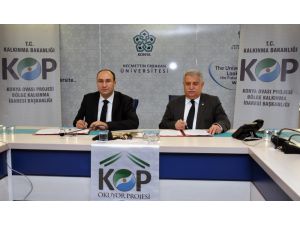 NEÜ ve KOP arasında ‘KOP Okuyor’ projeleri protokolleri imzalandı