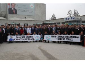 Konya’da taşeron işçilerin kadro sevinci