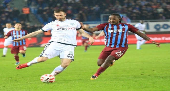 Trabzonspor:1 - Atiker Konyaspor:1 (Maçtan dakikalar)