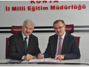 Hidrokon ve Milli Eğitim Müdürlüğü arasında protokol