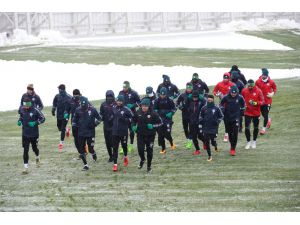 Atiker Konyaspor, Gençlerbirliği maçının son çalışmasını yaptı