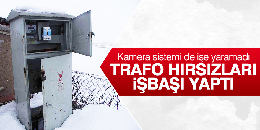 Trafo hırsızları çiftçiyi canından bezdirdi!