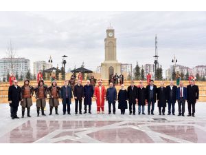 Konya’da Bulunan Belediye Başkanları Tarihi ve Kültürel Mekanları İnceledi