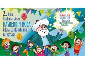 2. Ulusal Nasreddin Hoca Fıkra Canlandırma Yarışması Başvuruları Başladı