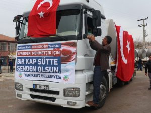 Yenikent'ten Mehmetçiğe 100 Ton Süt Bağışı