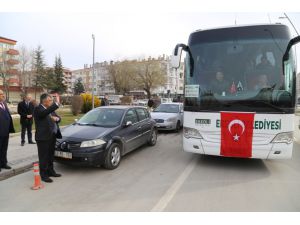 Ereğli Belediyesinden şehit ailelerine kaplıca gezisi