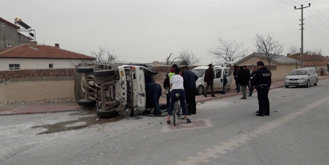 Eskil AGD’de Başkanı Mahmut Özgiray Kaza Yaptı