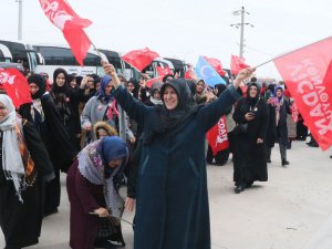 Vicdan konvoyu Aksaray’a ulaştı