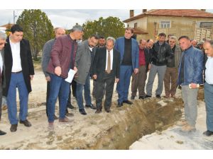 Başkan Akkaya, Ortaköy Mahallesinde incelemelerde bulundu