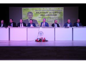 Beyşehir’de muhtar ve çiftçi buluşması