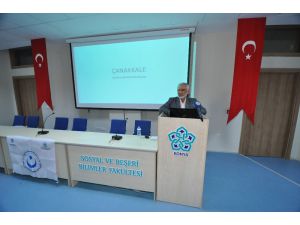 Prof. Dr. Arabacı: “Çanakkale’nin ruh iklimini okumuşların okuması lazım”