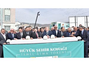 Hüyük Şehir Konağı’nın temeli atıldı