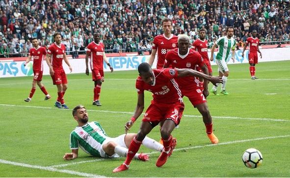 Konyaspor:5 Sivasspor:0 (Maçtan dakikalar)