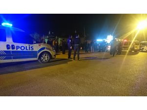 Düğüne uyarıya giden polise saldırı