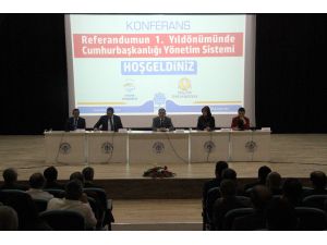 Beyşehir’de Cumhurbaşkanlığı Yönetim Sistemi konulu konferans