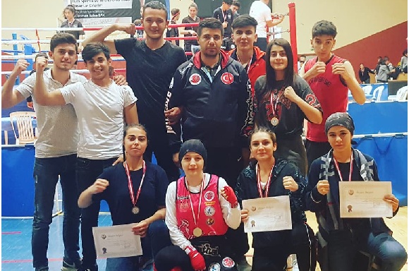 Konya Büyükşehir Belediyespor Muay Thai'de bir başarıya daha imza attı